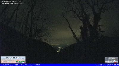 immagine della webcam nei dintorni di Campli: webcam Castelli