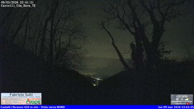 immagine della webcam nei dintorni di Campli: webcam Castelli