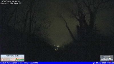 immagine della webcam nei dintorni di Ofena: webcam Castelli