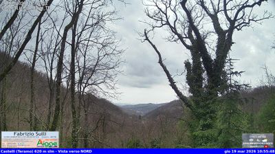 immagine della webcam nei dintorni di Sant'Eusanio Forconese: webcam Castelli