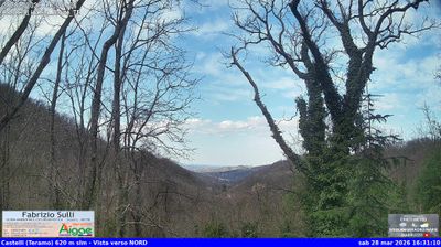 immagine della webcam nei dintorni di Roseto degli Abruzzi: webcam Castelli