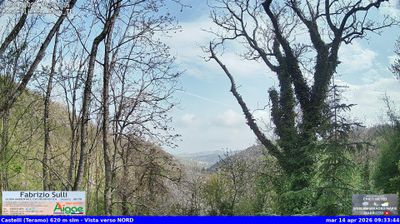 immagine della webcam nei dintorni di Fano Adriano: webcam Castelli