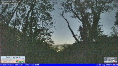 immagine della webcam nei dintorni di Arsita: webcam Castelli