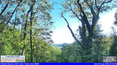 immagine della webcam nei dintorni di Arsita: webcam Castelli
