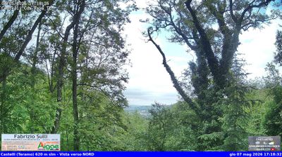 immagine della webcam nei dintorni di Ofena: webcam Castelli