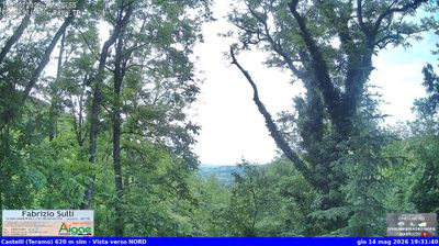 immagine della webcam nei dintorni di Villa Celiera: webcam Castelli