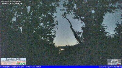 immagine della webcam nei dintorni di Castiglione Messer Raimondo: webcam Castelli