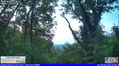 immagine della webcam nei dintorni di Teramo: webcam Castelli