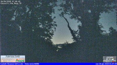 immagine della webcam nei dintorni di Loreto Aprutino: webcam Castelli