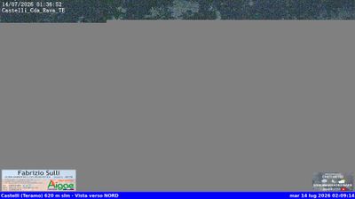 immagine della webcam nei dintorni di Campotosto: webcam Castelli