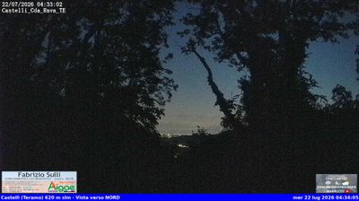 immagine della webcam nei dintorni di Carpineto della Nora: webcam Castelli