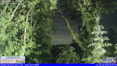immagine della webcam nei dintorni di Campo Imperatore: webcam Castelli