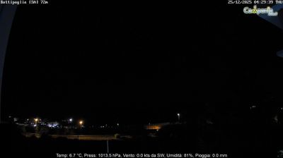 immagine della webcam nei dintorni di Bagnoli Irpino: webcam Battipaglia