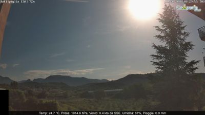 immagine della webcam nei dintorni di Vietri sul Mare: webcam Battipaglia