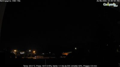 immagine della webcam nei dintorni di Lago Laceno: webcam Battipaglia
