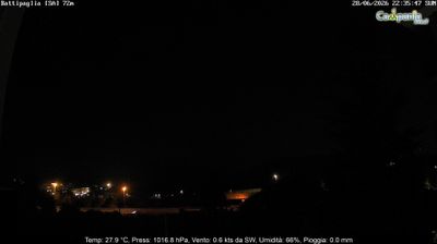 immagine della webcam nei dintorni di Vietri sul Mare: webcam Battipaglia