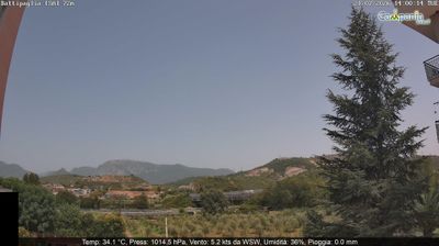 immagine della webcam nei dintorni di Vietri sul Mare: webcam Battipaglia