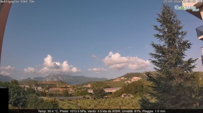 immagine della webcam nei dintorni di Altavilla Silentina: webcam Battipaglia