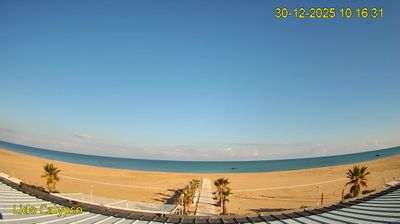 immagine della webcam nei dintorni di Montenero di Bisaccia: webcam Petacciato Marina