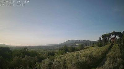 immagine della webcam nei dintorni di Monte Amiata: webcam Sarteano