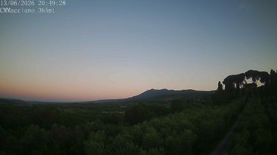 immagine della webcam nei dintorni di Abbadia San Salvatore: webcam Sarteano