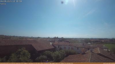 immagine della webcam nei dintorni di Roccabianca: webcam Castelnuovo Bocca d'Adda