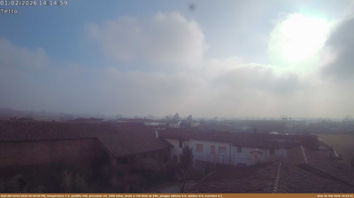 immagine della webcam nei dintorni di Soresina: webcam Castelnuovo Bocca d'Adda