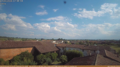 immagine della webcam nei dintorni di Soresina: webcam Castelnuovo Bocca d'Adda
