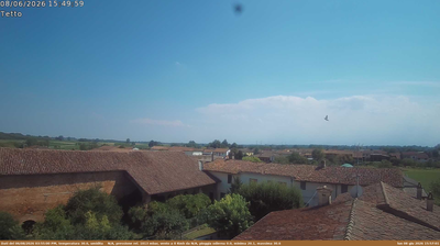 immagine della webcam nei dintorni di Grazzano Visconti: webcam Castelnuovo Bocca d'Adda
