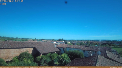 immagine della webcam nei dintorni di Vigolzone: webcam Castelnuovo Bocca d'Adda