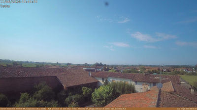 immagine della webcam nei dintorni di Roccabianca: webcam Castelnuovo Bocca d'Adda