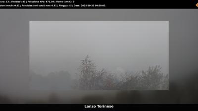immagine della webcam nei dintorni di Cantoira: webcam Lanzo Torinese