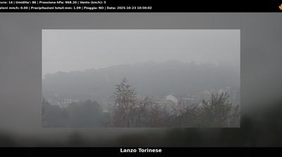 immagine della webcam nei dintorni di Viù: webcam Lanzo Torinese