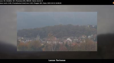 immagine della webcam nei dintorni di Torino Caselle: webcam Lanzo Torinese