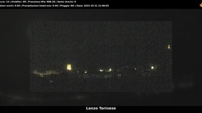 immagine della webcam nei dintorni di Cafasse: webcam Lanzo Torinese