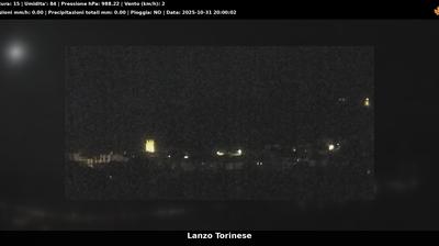 immagine della webcam nei dintorni di Rocca Canavese: webcam Lanzo Torinese