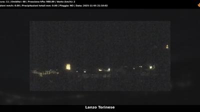 immagine della webcam nei dintorni di Caselle Torinese: webcam Lanzo Torinese