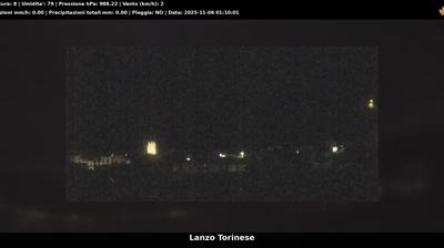 immagine della webcam nei dintorni di Caselle Torinese: webcam Lanzo Torinese