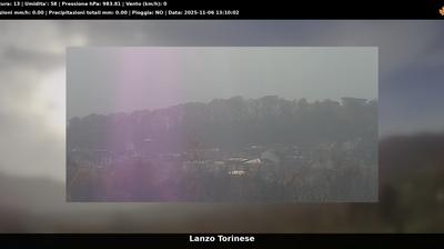 immagine della webcam nei dintorni di Villar Dora: webcam Lanzo Torinese