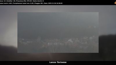 immagine della webcam nei dintorni di Coassolo Torinese: webcam Lanzo Torinese
