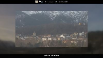 immagine della webcam nei dintorni di Milano Piemonte: webcam Lanzo Torinese