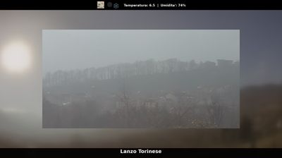 immagine della webcam nei dintorni di San Francesco al Campo: webcam Lanzo Torinese