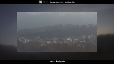 immagine della webcam nei dintorni di Cantoira: webcam Lanzo Torinese