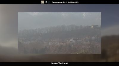 immagine della webcam nei dintorni di Rocca Canavese: webcam Lanzo Torinese