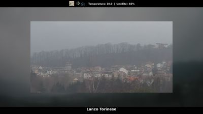 immagine della webcam nei dintorni di Pecetto Torinese: webcam Lanzo Torinese