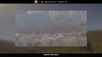 immagine della webcam nei dintorni di Levone: webcam Lanzo Torinese