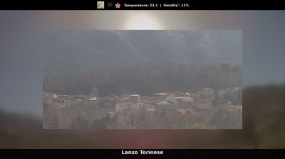immagine della webcam nei dintorni di Viù: webcam Lanzo Torinese
