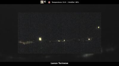 immagine della webcam nei dintorni di Pecetto Torinese: webcam Lanzo Torinese