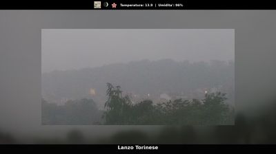 immagine della webcam nei dintorni di Caselle Torinese: webcam Lanzo Torinese