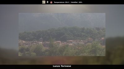 immagine della webcam nei dintorni di Rivara: webcam Lanzo Torinese